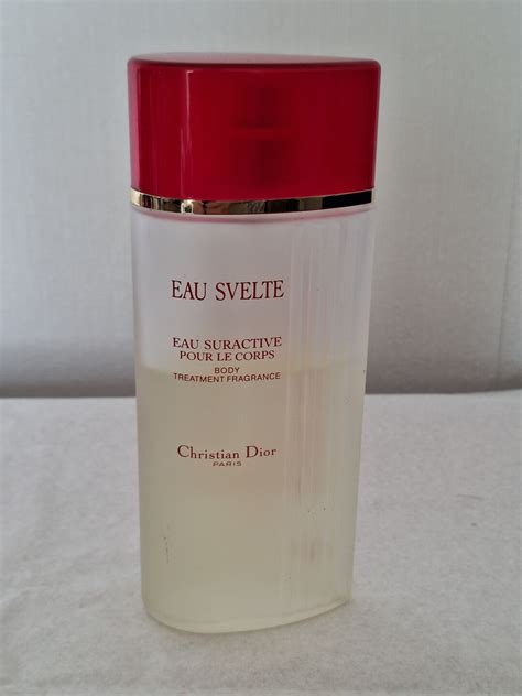 svelte christian dior|eau svelte reviews.